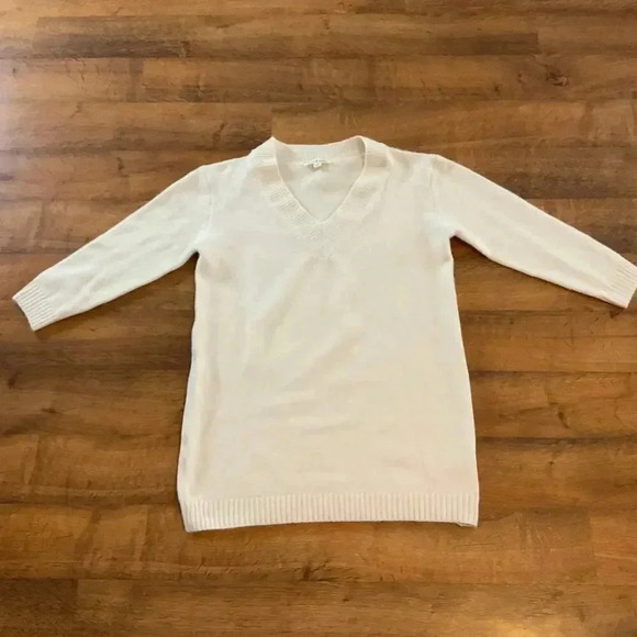 Vine & Love‎ V-Neck Long Sleeve Womens Pullover Sweater Size Small - Picture 1 of 7